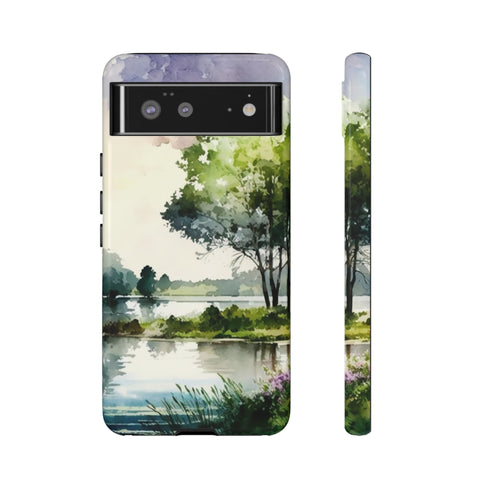 Summer Day by the Lake - Impact Resistant Phone Case
